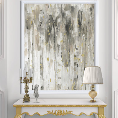« the modern gray forest iv », reproduction d’art sur toile