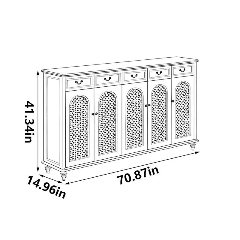 Modern simple furniture storage shoe cabinet