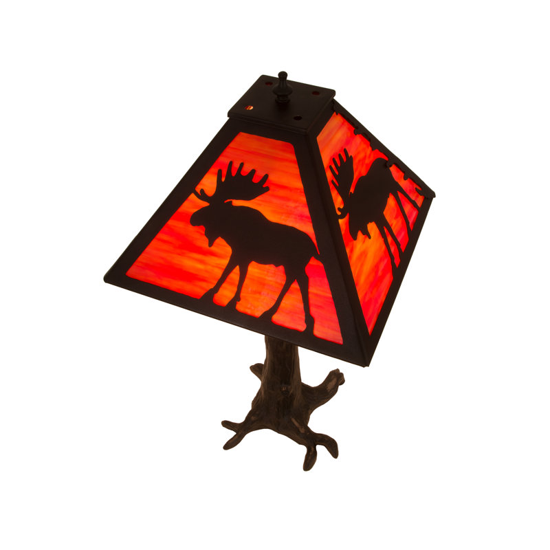 Rustic Lodge Table Lamp
