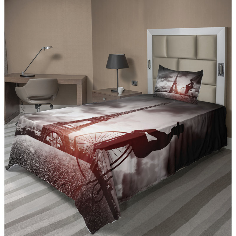 Microfiber Sheet Set, Twin Sheet Set + Fitted Sheet + 1 Pillowcase