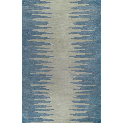 Tapis en laine touffeté à la main Abrash Ikat