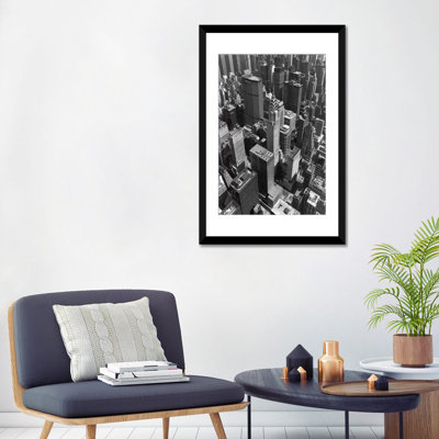 'Chrysler Building and Midtown Manhattan' by Chris Bliss Photographic Print on Canvas