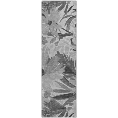 Premium Machine Washable Elize AMF1481 Floral Rug