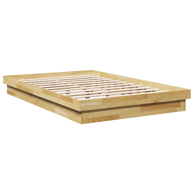 Solid Wood Bed, Small Double (4')