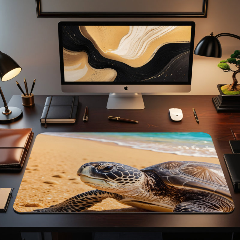 Polyester Desk Pad, 31.5x15.5