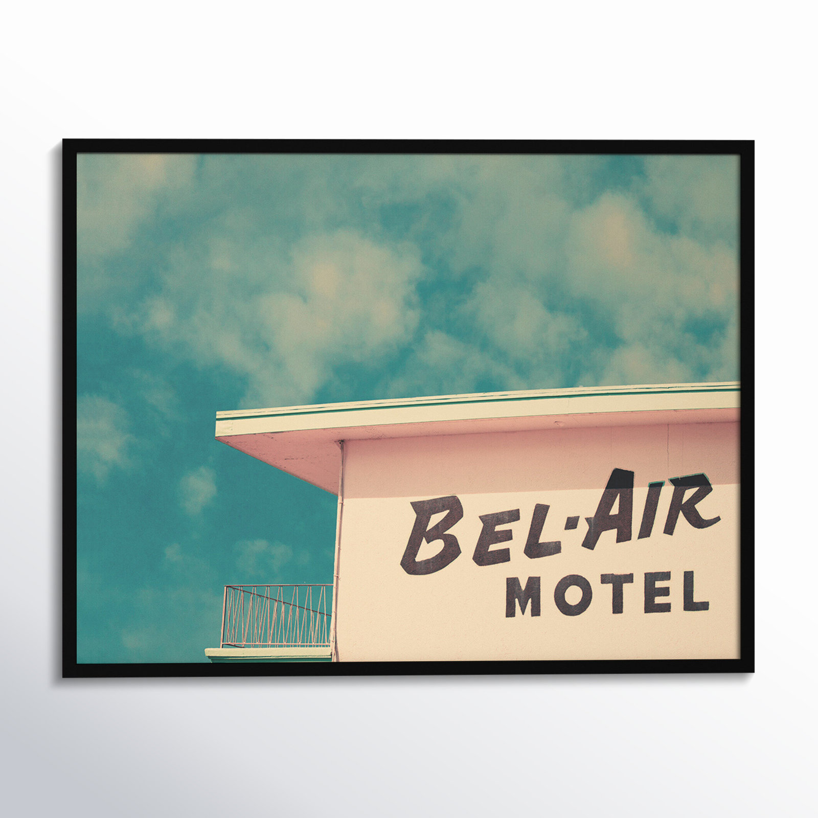 BelAir by Robert Cadloff, Black, 34.25" H x 43.25" W x 0.88" D