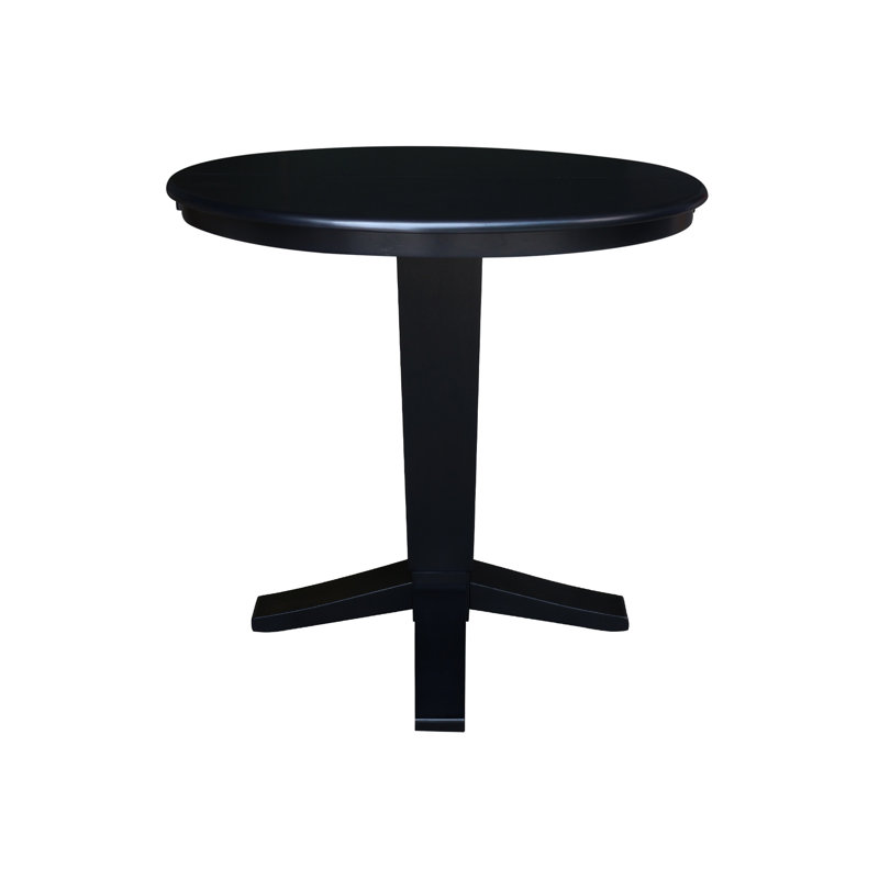 Table de salle à manger Wabash, Noir