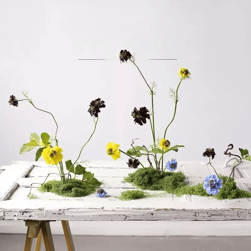 Vaporisateur Garden Scabiosa - 30 po, Bleu doux, [A] 1 Stem