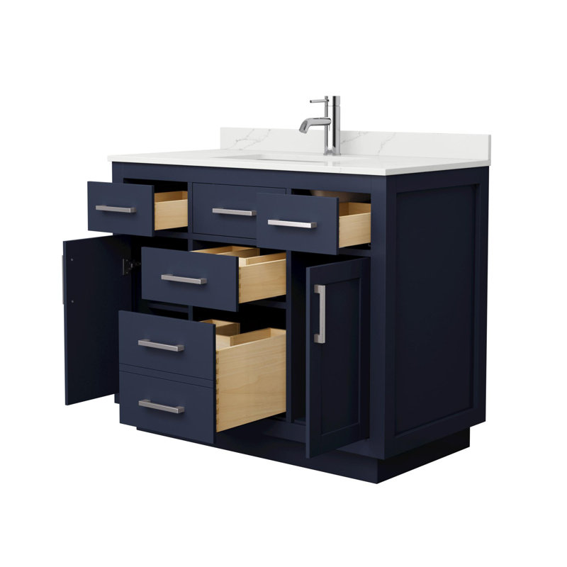Beckett TK 42'' W Vanity, Single, Brushed Nickel