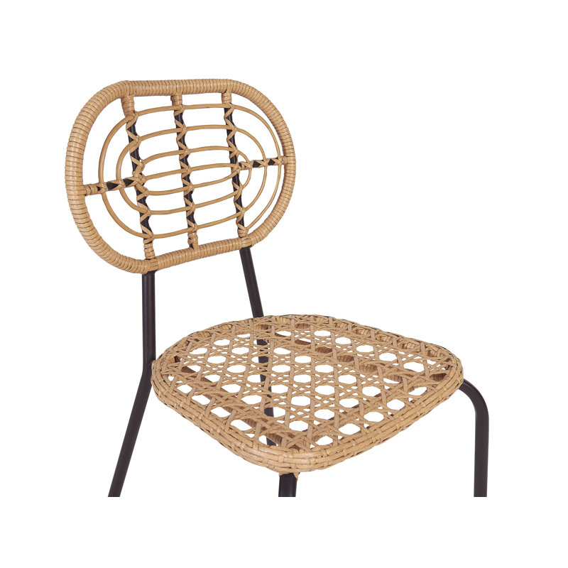 Aareona Stacking Patio Dining Side Chair