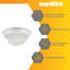 DBN218 FR 2-18W CF BRUSH NICKLE FROST Dome FIX-94207209-94207208