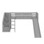 Lit mezzanine simple avec glissière Stairway-115211689