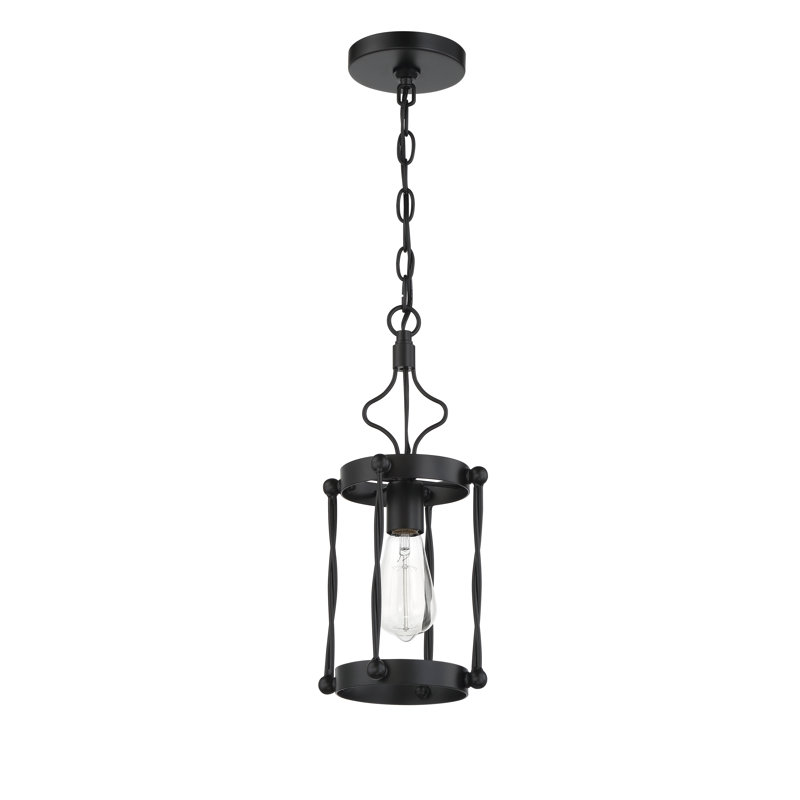 Tigela 1 - Light Single Pendant, Flat Black
