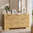7 Dresser Chest, 7-Drawer Wood Double Dresser 54" TV Stand for Bedroom Hallway Entryway