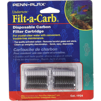 Filt-a-Carb Activated Carbon Media Cartridges for Undertow and Perfecto Perfect-A-Flow Filters