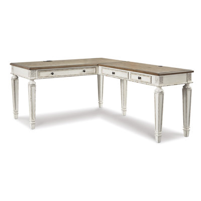 Buela 2-Piece Home Office Desk by One Allium Way