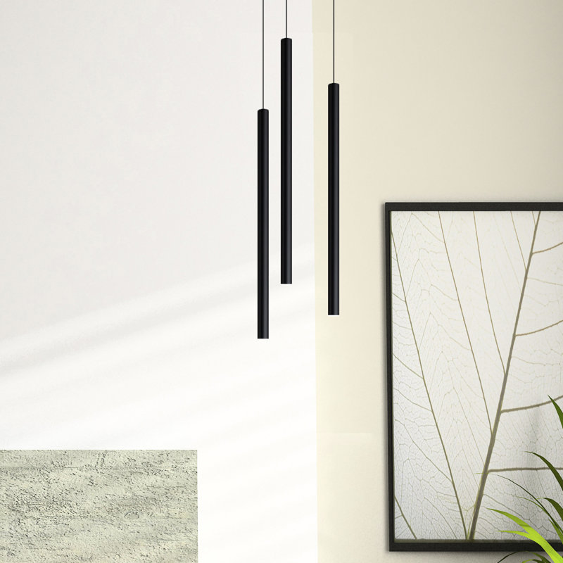 Baileyton 3 - Light LED Cluster Pendant, Black