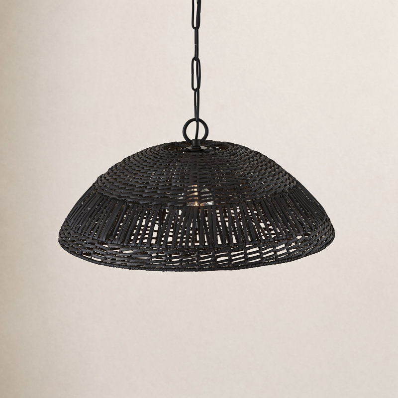 Elfie 1 - Light Dome Pendant, Black
