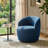Teddy Fabric Swivel Accent Armchair Barrel Chair-2079289101