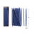 36-Piece Unscented Thin Taper Candles In Box, Navy Color-712679167-720779888
