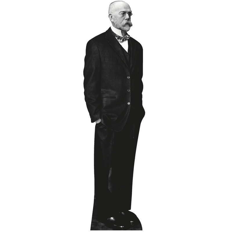Robert Koch Cardboard Standup