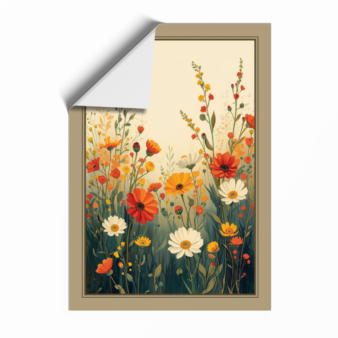 Wildflower Meadow Botanical - Framed Print