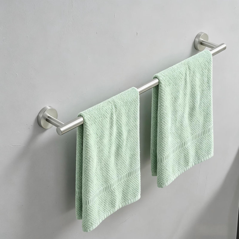Ensemble de quincaillerie de salle de bain murale en acier inoxydable 8 pièces 8 pièces, Nickel brossé
