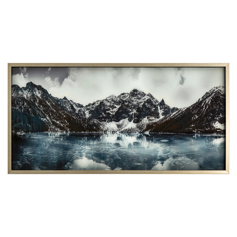 «Artic Slumber», reproduction de photo sur verre encadrée