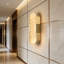 Ensemble de 2 appliques murales en marbre à DEL, appliques murales modernes pour meuble-lavabo, chambre à coucher, couloir-698393788-698393789