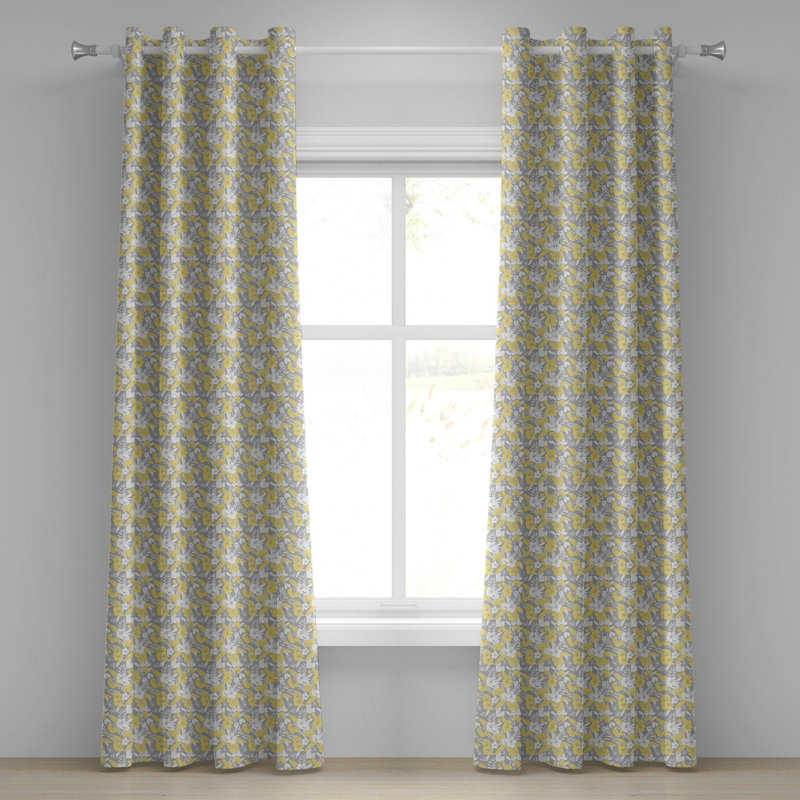 Sateen Blackout Curtains / Drapes Pair, 50" W x 96" L