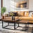 Set Of 2 Coffee Table Nesting Accent Tables