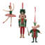 Ensemble de 12 ornements de casse-noisette ballet