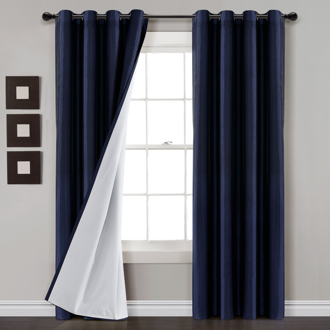 Blackout Curtain Single Panel Lush Decor Curtain 