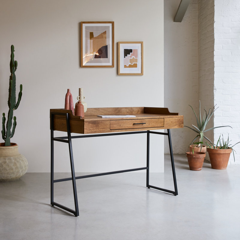 Hedda Solid Wood Writing Desk