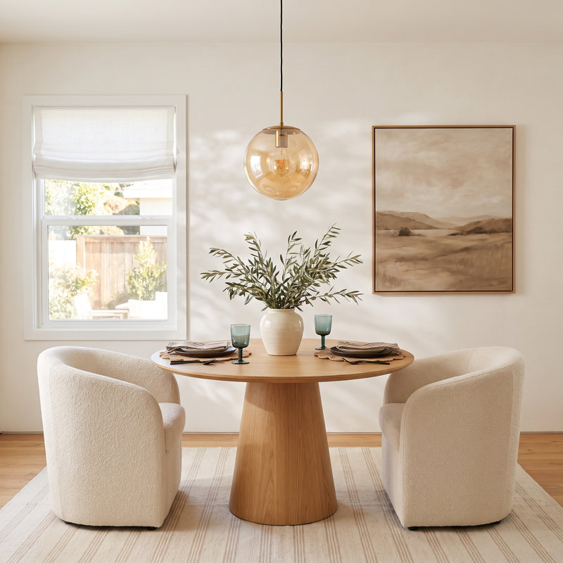 Fika 1 - Light Gold Single Pendant