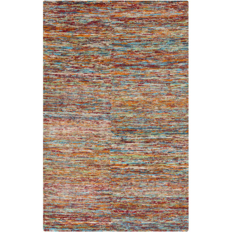 Cadwell Cotton Oriental Indoor Rug, Rectangle 2' x 3'