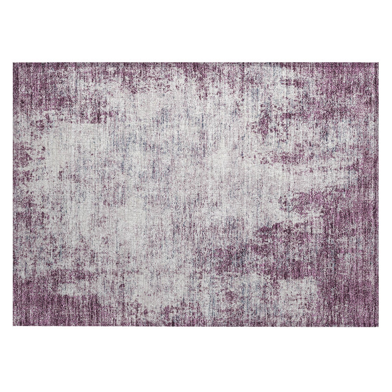 Aleighna Area Rug with Non-Slip Backing, Rectangle 1'8" x 2'6"