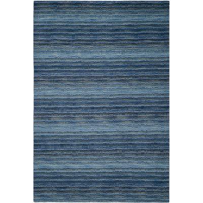 Hossain Hand Loomed Wool Abstract Rug