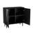 Minimalist Side Cabinet, Functional Cabinet With Geometric Design-1671892797
