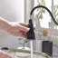 Robinet de cuisine tactile avec douchette rétractable