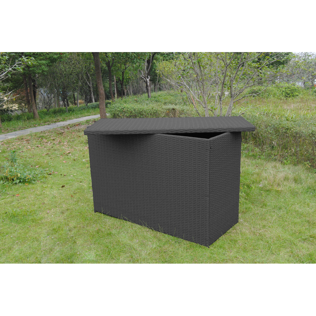 Dakota Fields Odelie W Water Resistant Wicker Deck Box