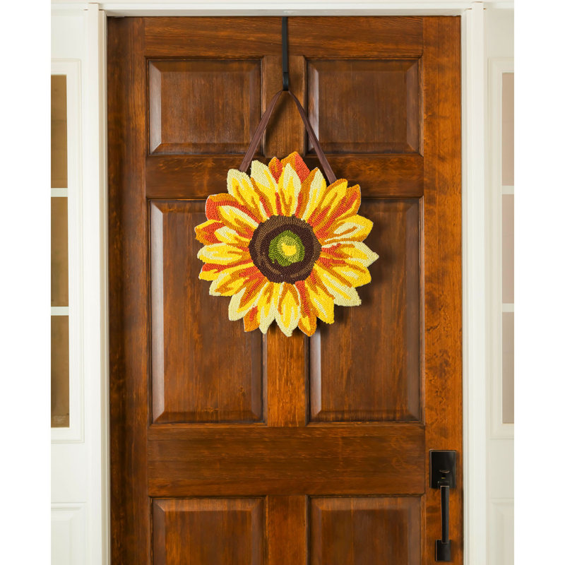 Décoration de porte tournesol Teterboro