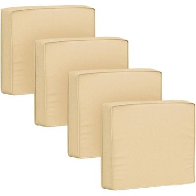 4-pack Waterproof And Fade-resistant Outdoor Cushion Covers With Zipper For Couch, Sofa, And Chair (replacement Covers Only) by Latitude Run
