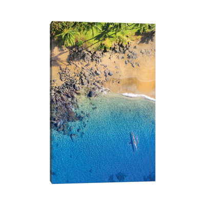Kayaking In Hawaii by Jonathan Ross Photography - Wrapped Canvas Print
