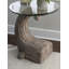 Alaiza Glass Top With Beveled Base End Table-2142507929
