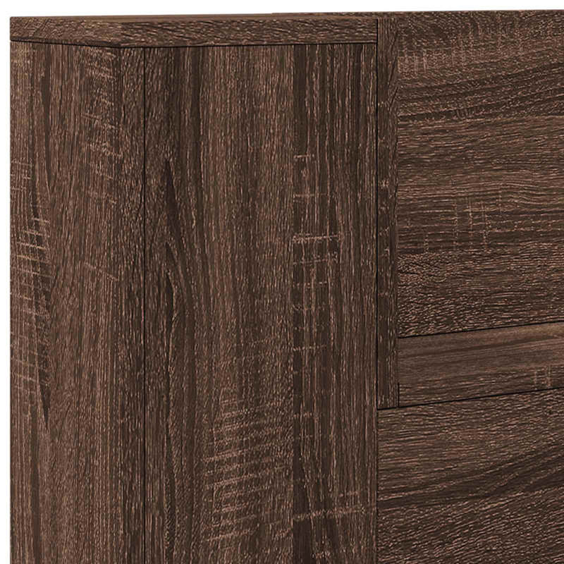 Headboard, 100 x 200cm, Brown Oak
