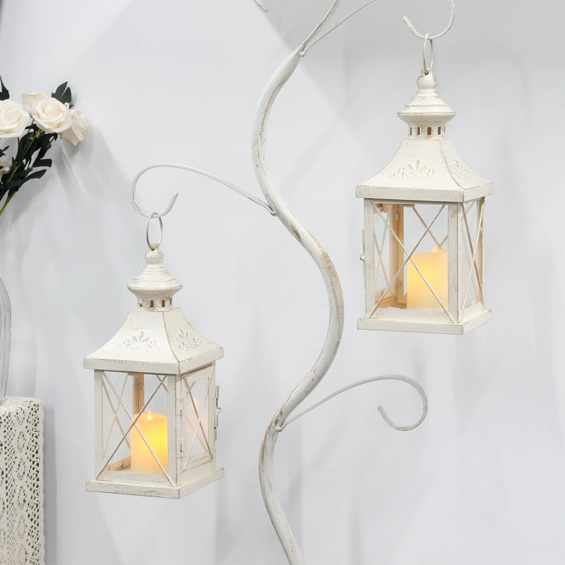 Set Of 2 Decorative Candle Lantern
