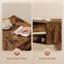37 cm W Particle Board Bedside Table