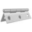 vidaXL Hinge Silver Steel Silent Bearing Door Frame Smooth Operation