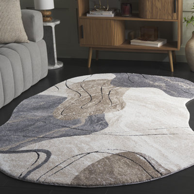 Tapis abstrait Contour 307 Performance